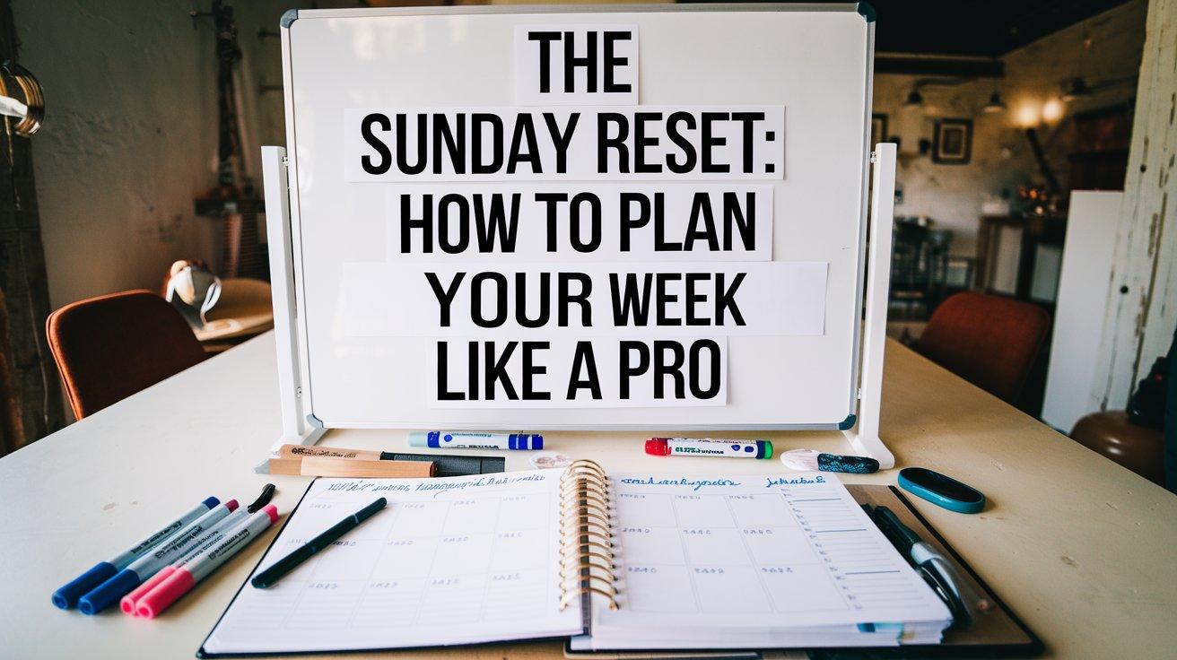 The Sunday Reset: How to Plan Your Week Like a Pro