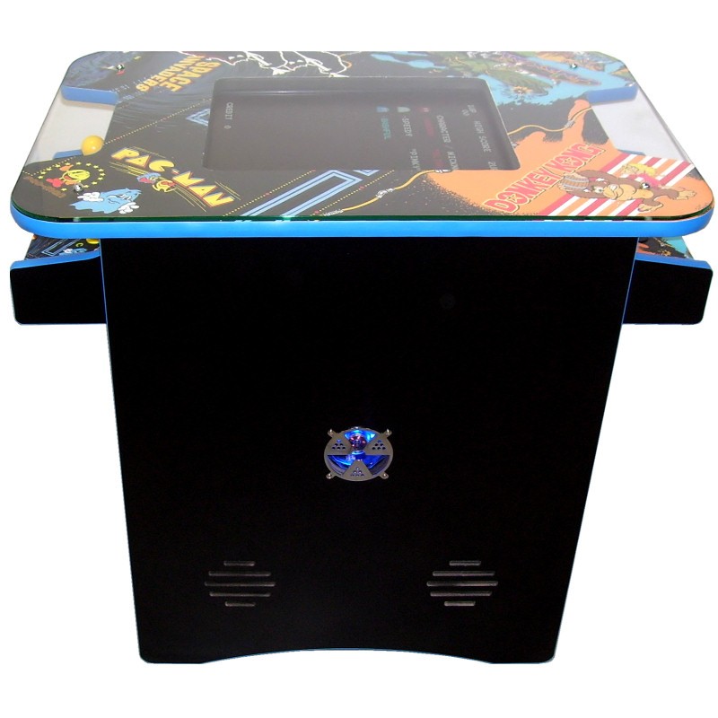 Multigame cocktail table arcade machine - side view