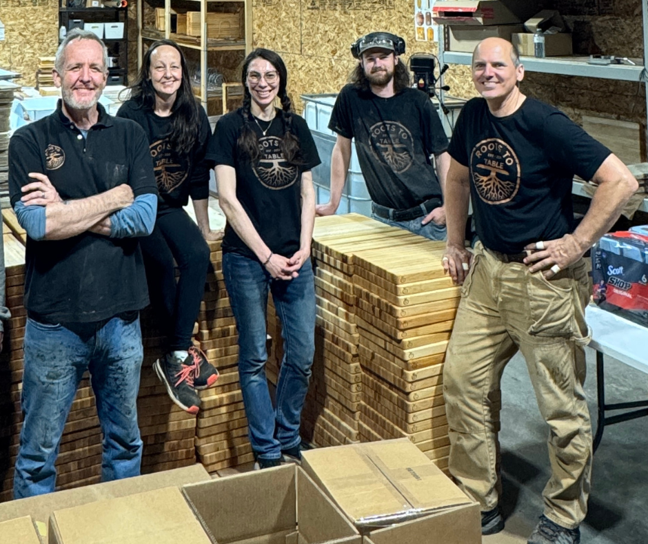 image of the Roots To Table team
