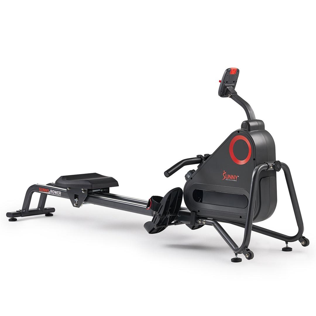 Premium Smart Ultra Quiet Dual Slide Rail Magnetic Rowing Machine