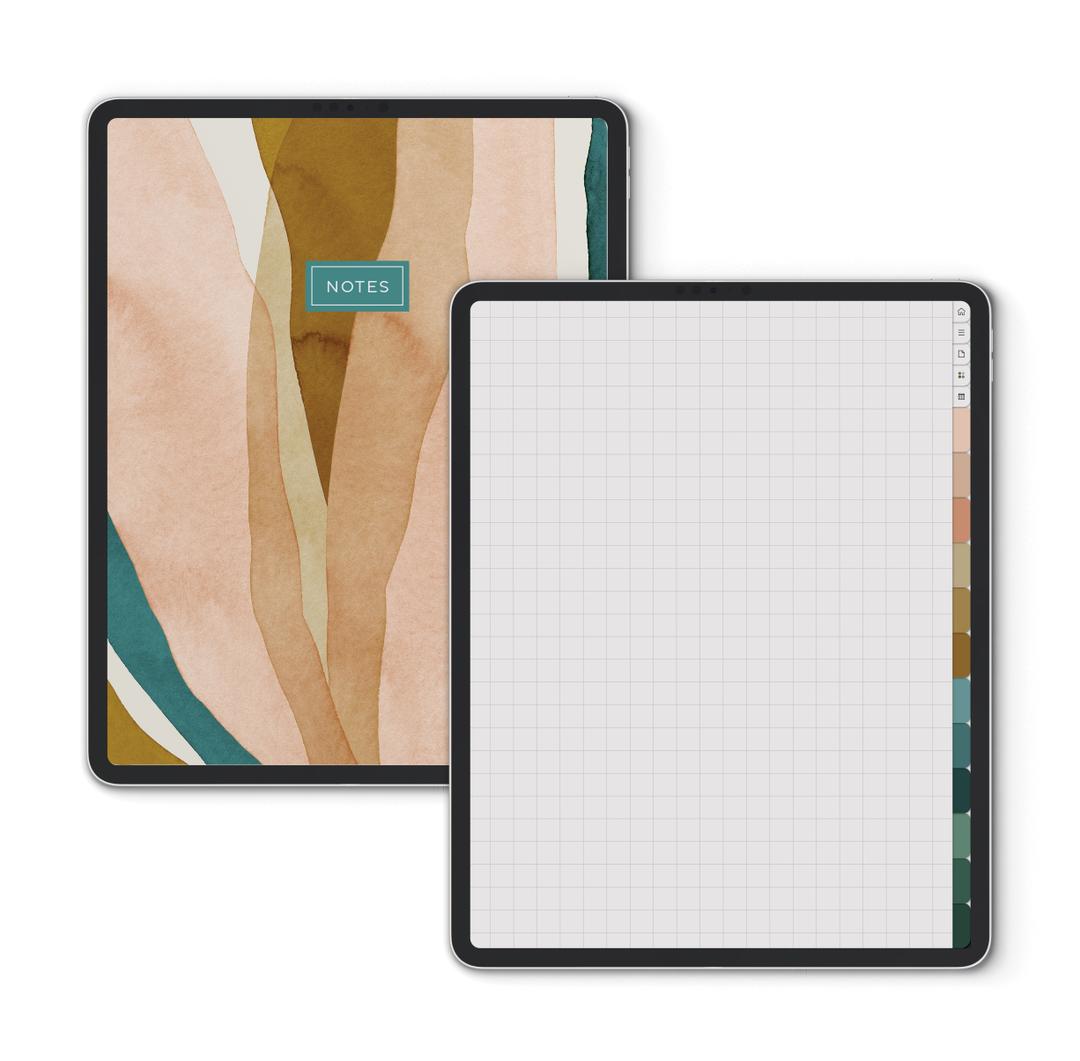 Neutral Landscape Digital Planner 2026