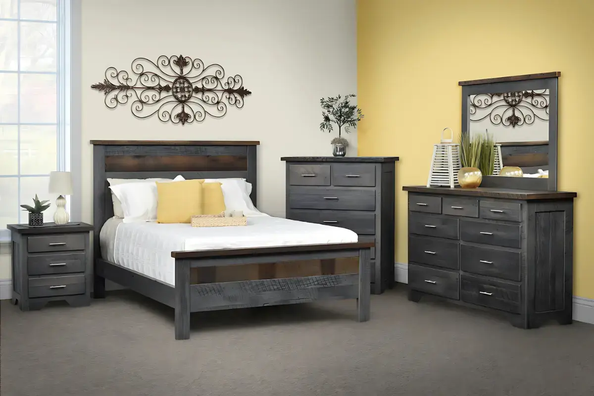 Lander Modern Wood Bedroom Set