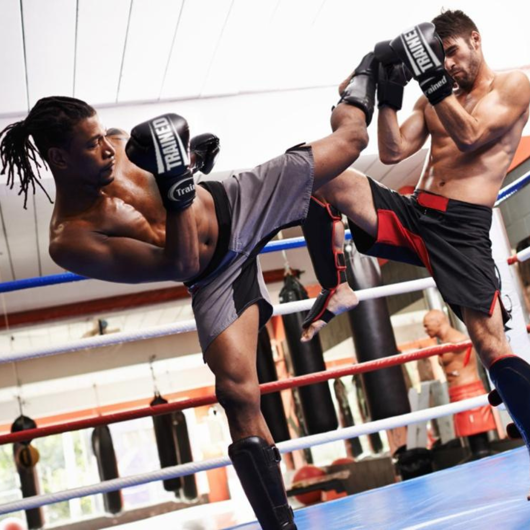boxing gloves, agility ladder training,