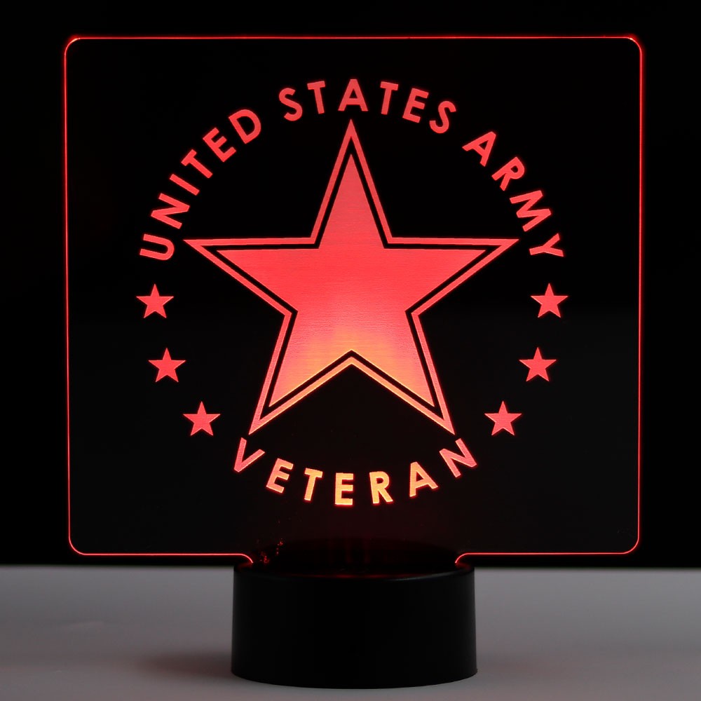 Army Vet LED Sign