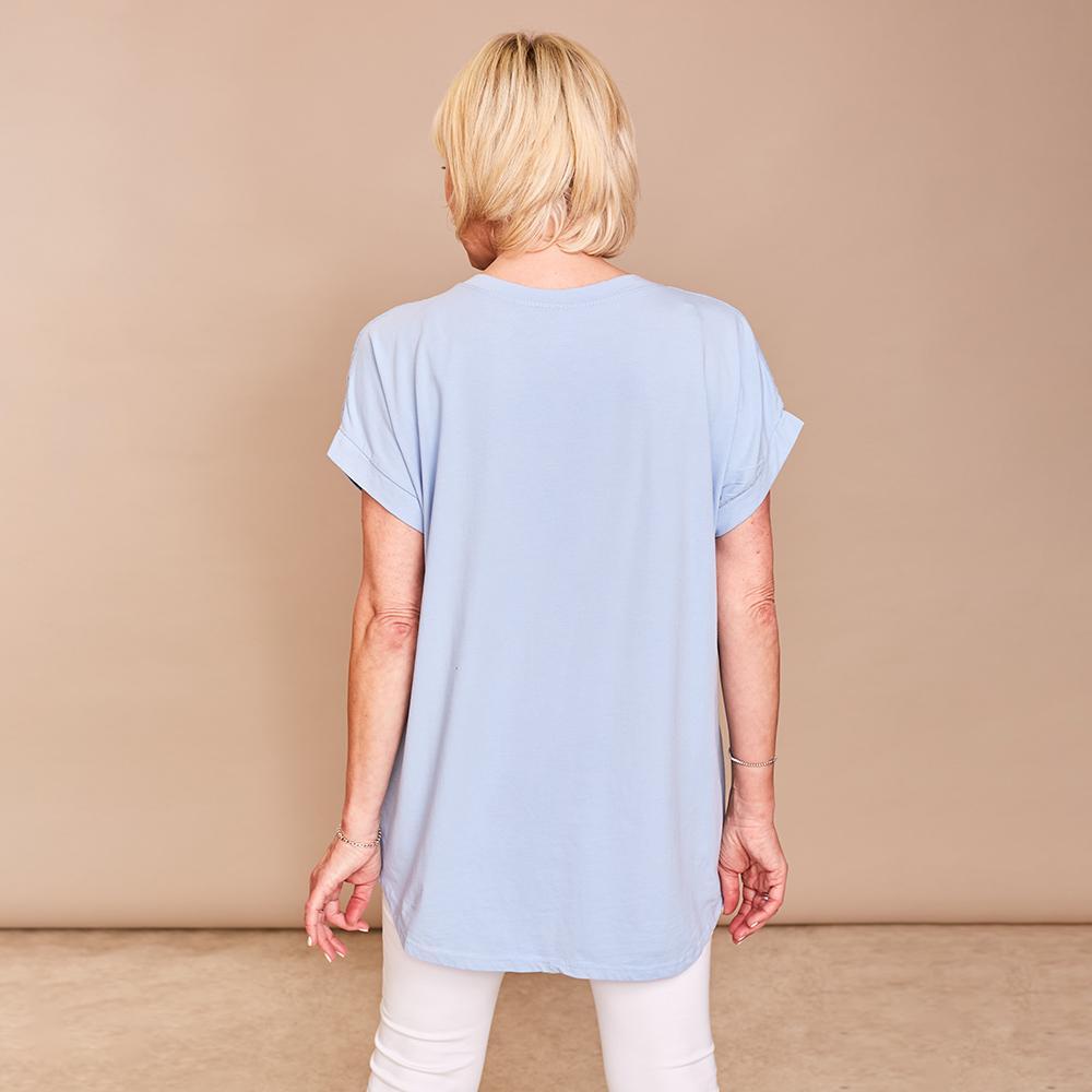 Poppy Top (Blue)