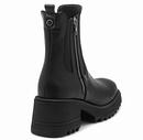 Barbara - Womens black leather boots - Reindeer Leather