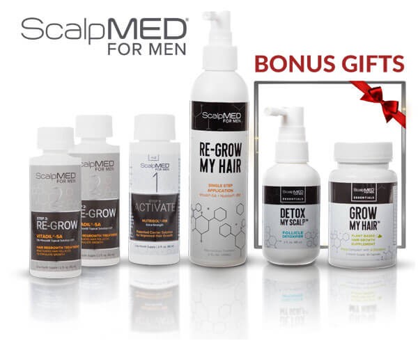 PATENTED HAIR REGROWTH SYSTEM FOR MEN