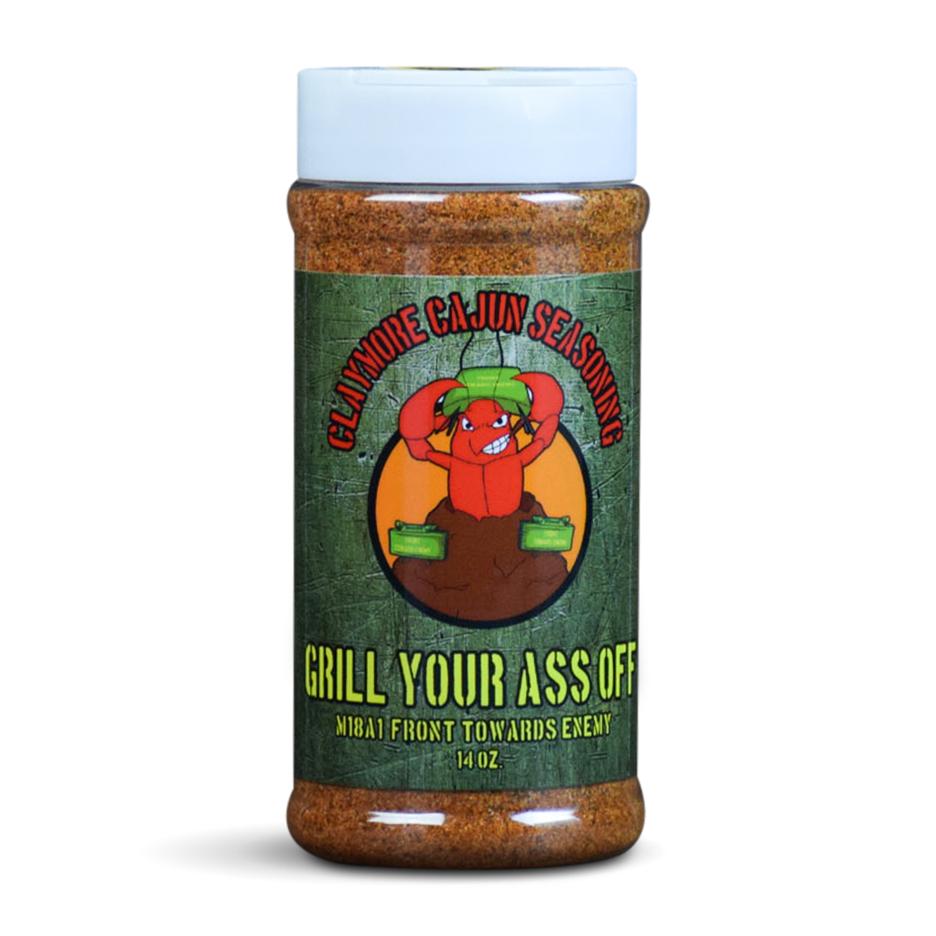 CLAYMORE CAJUN SEASONING Grill Your Ass Off