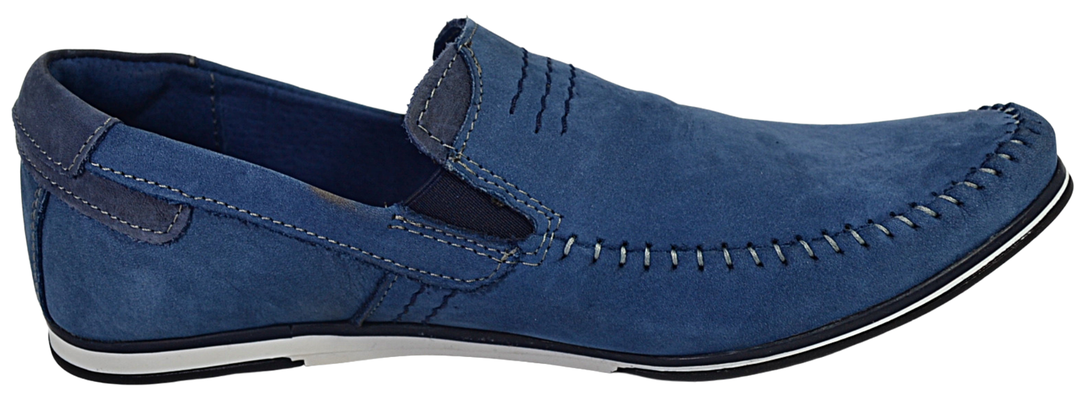 Cameron - Mens leather house shoes - Reindeer Leather