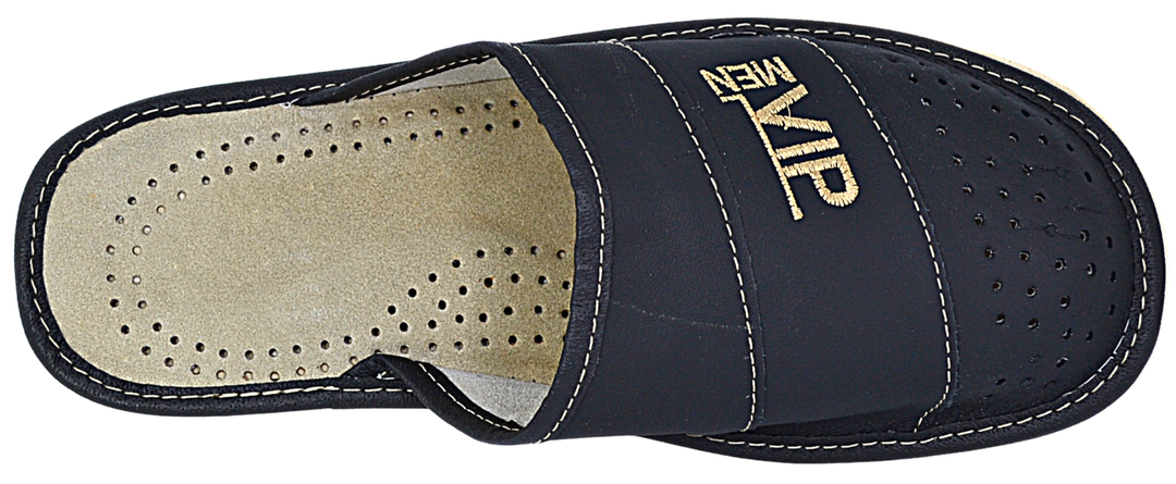 Knox - House leather slippers for men - Reindeer Leather