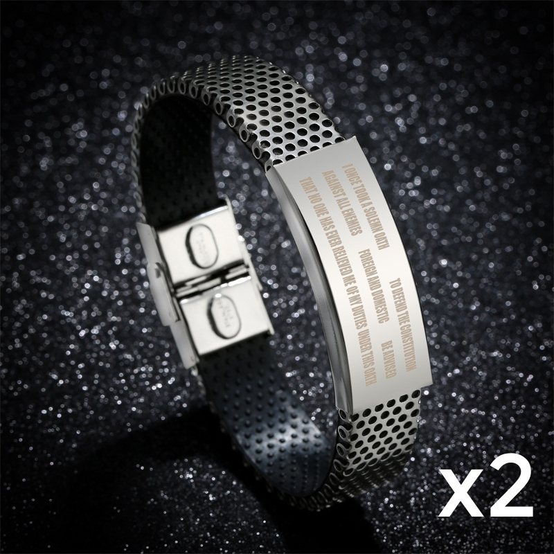 Veteran's Oath Bracelet