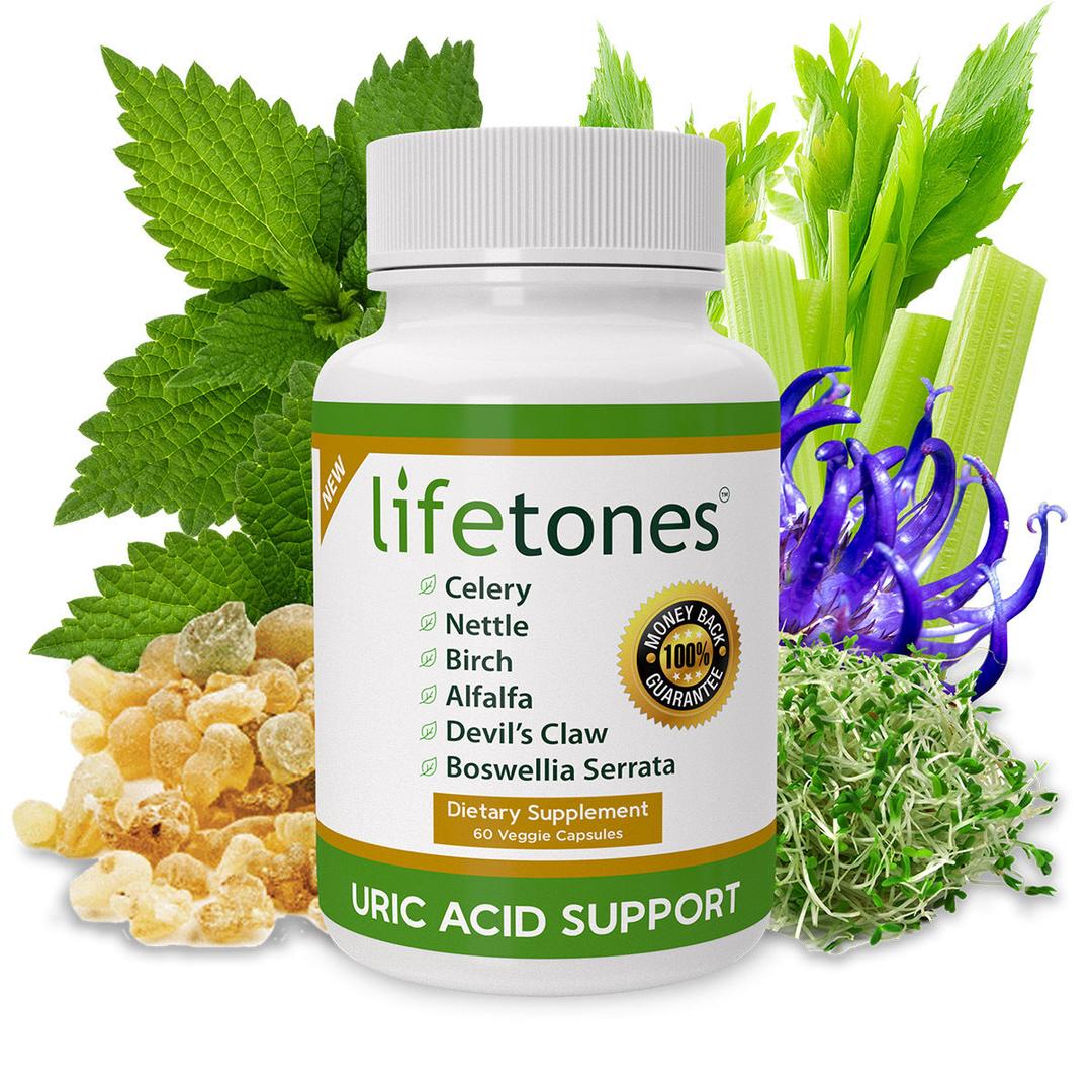 Lifetones Uric Acid Support 60 Capsules