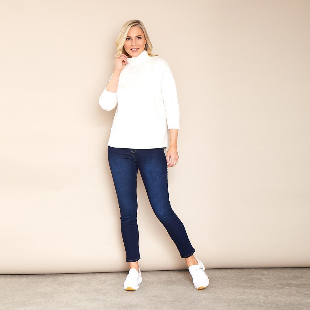 Gina Crew Neck (Cream)