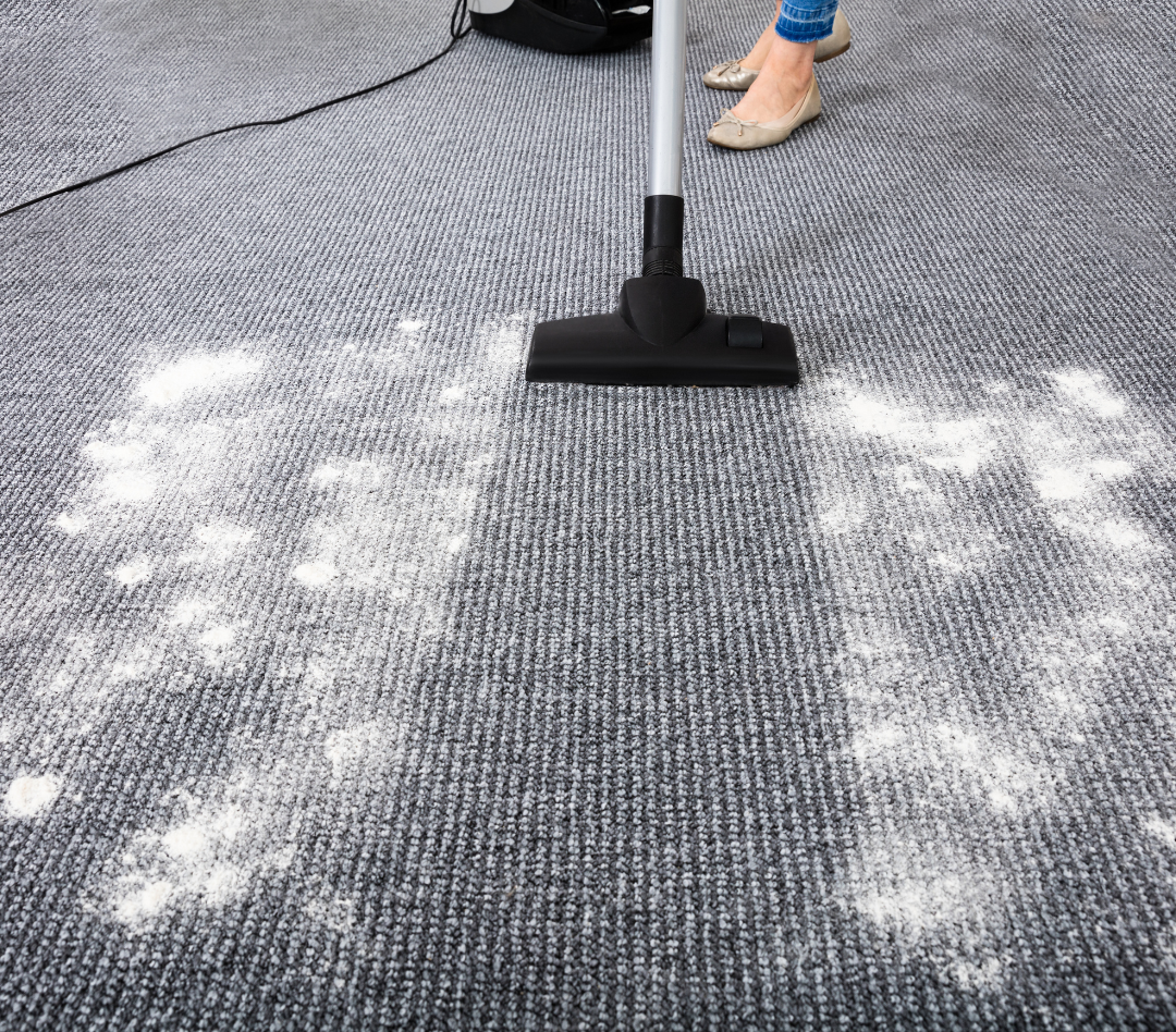 Aspirez votre tapis pour éliminer la poussière et les débris.