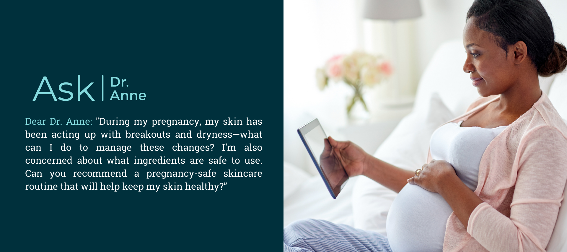 pregnant Woman Skincare