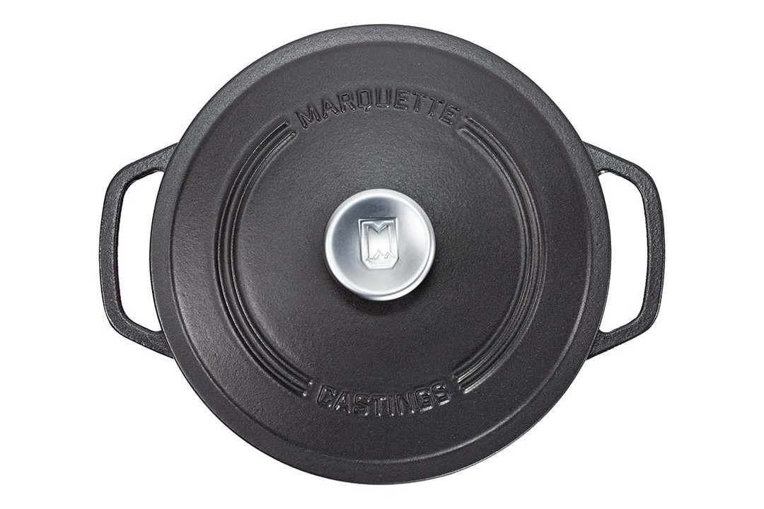 Marquette Castings 6 qt. Enameled Cast Iron Dutch Oven (Iron Red)