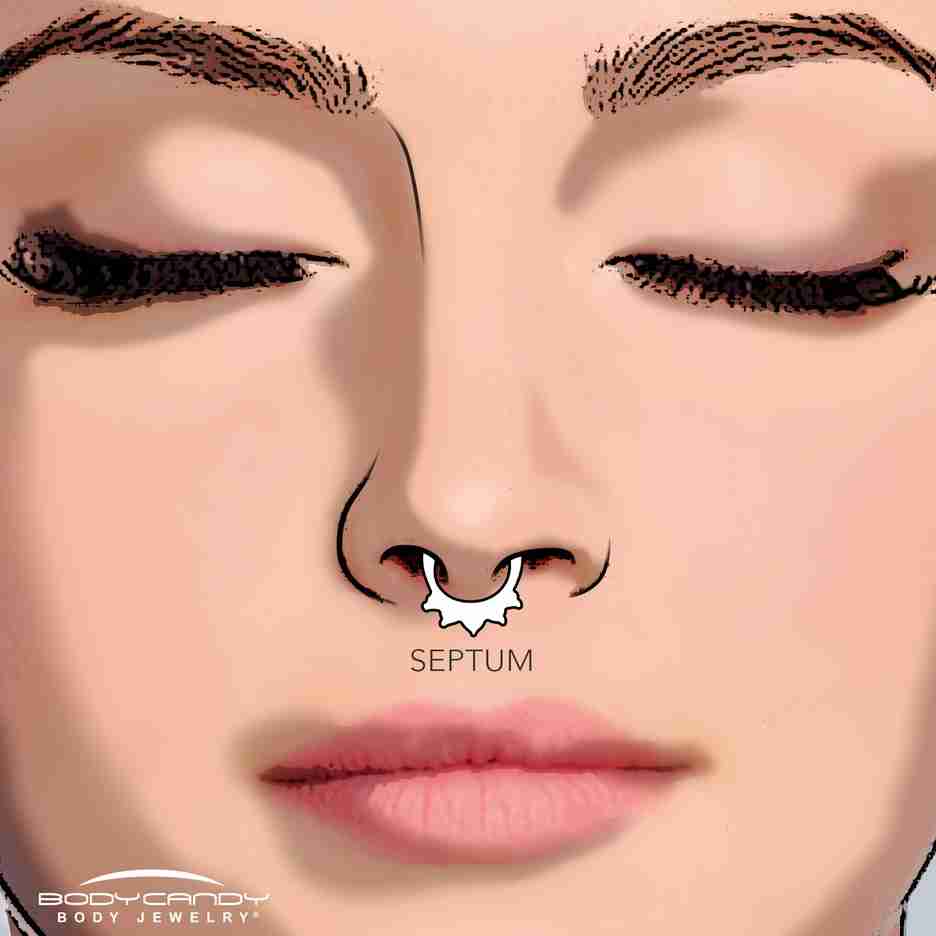 septum piercing