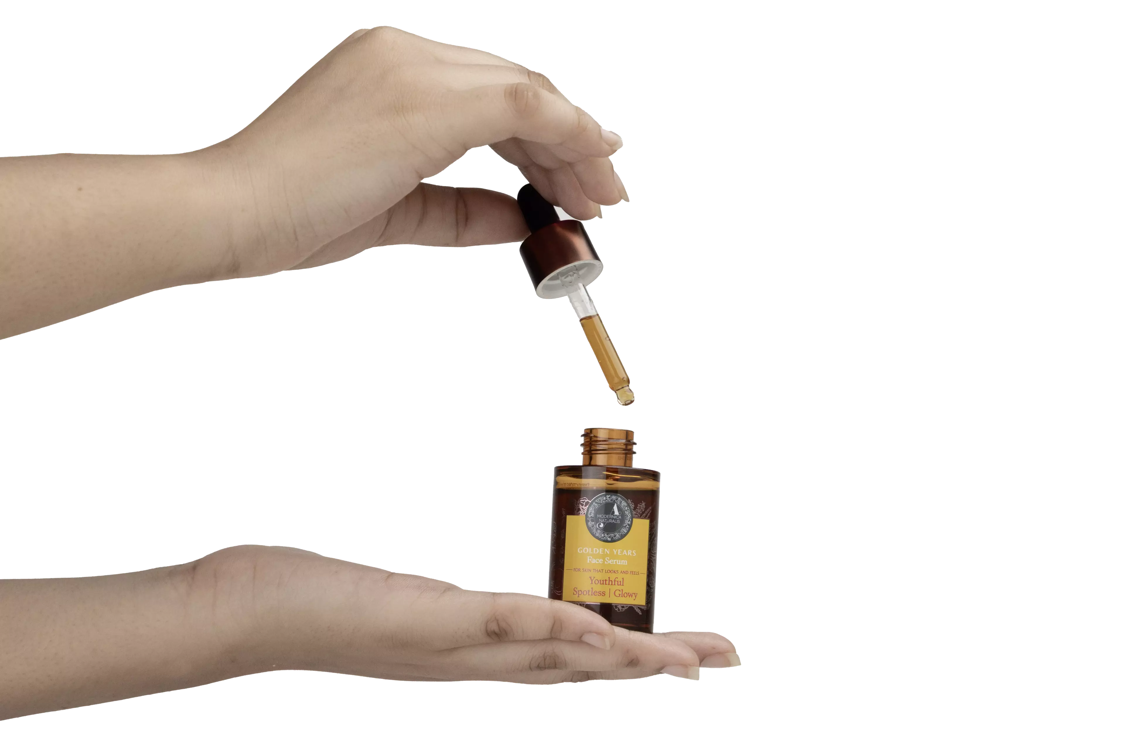 women holding Product in hand