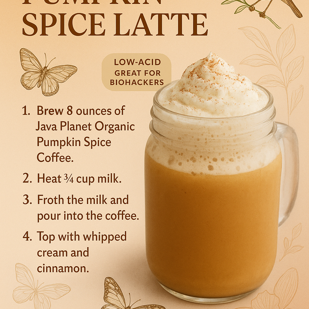 Healthy Pumpkin Spice Latte Recipe