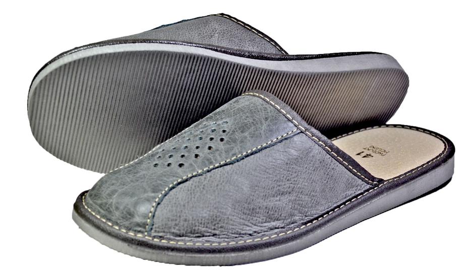 cheap mens leather slippers