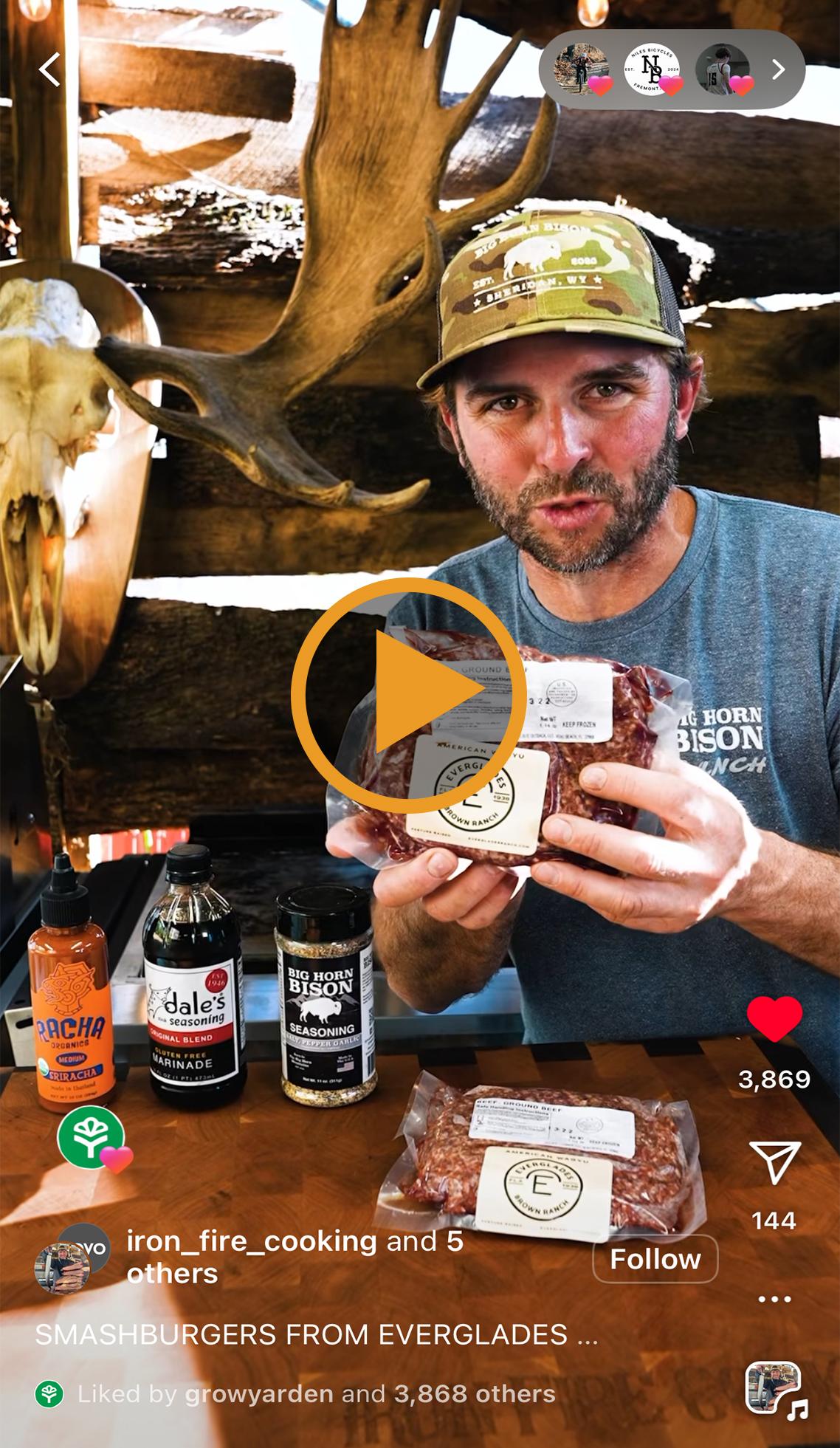 Everglades Ranch Smash Burger Video