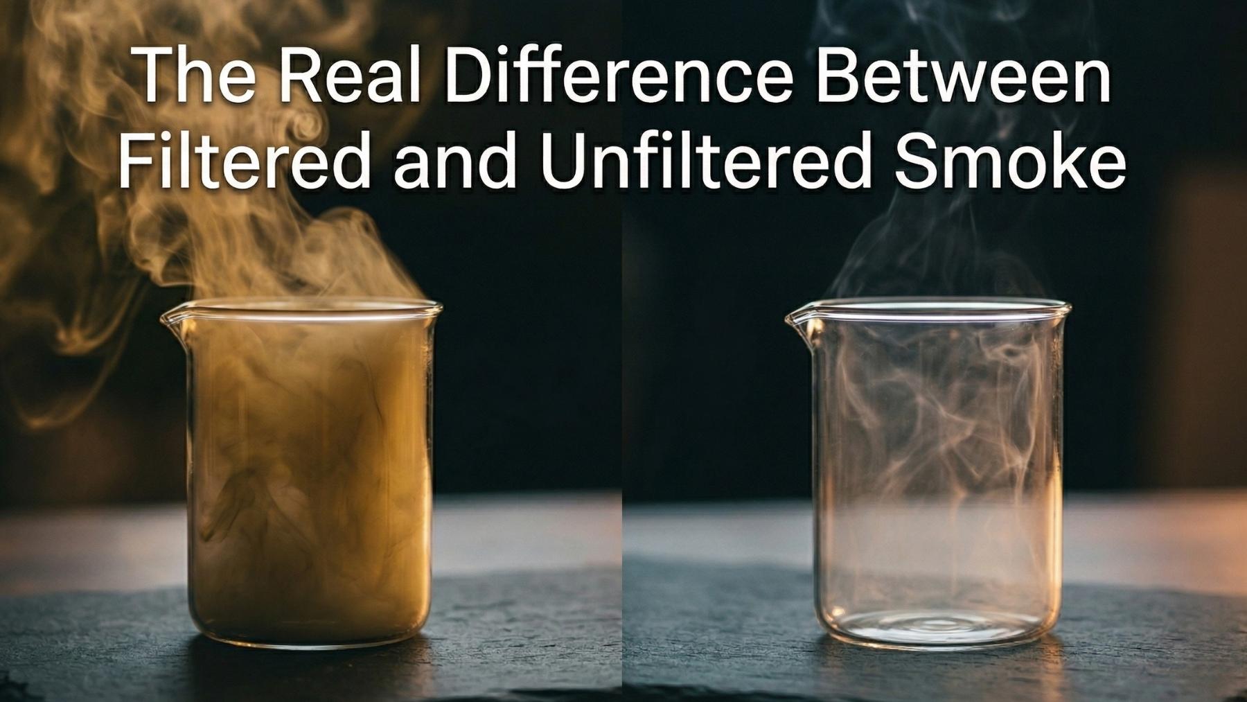 The Real Difference Between Filtered and Unfiltered Smoke