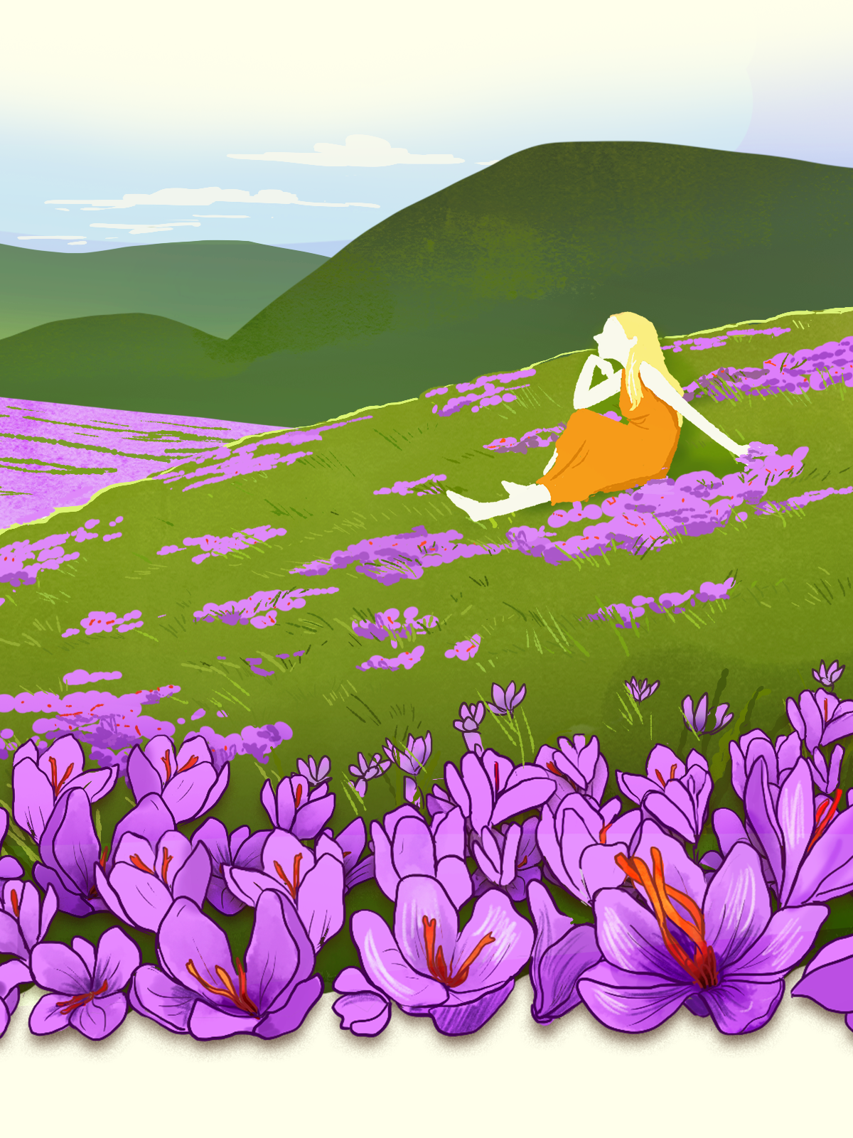 Saffron Field