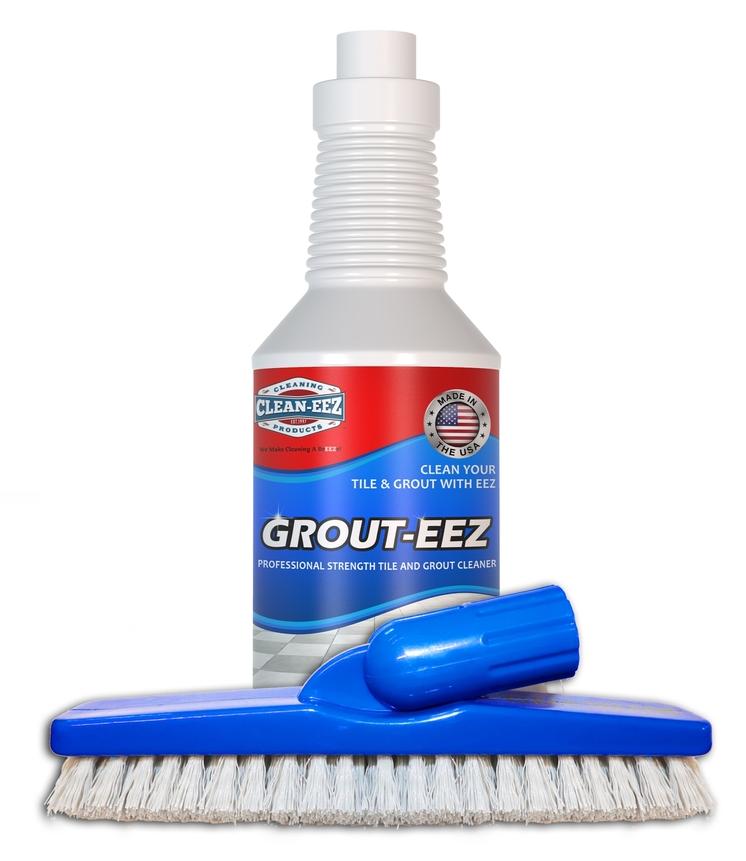 Grout-eez with Stand-up Grout Brush
