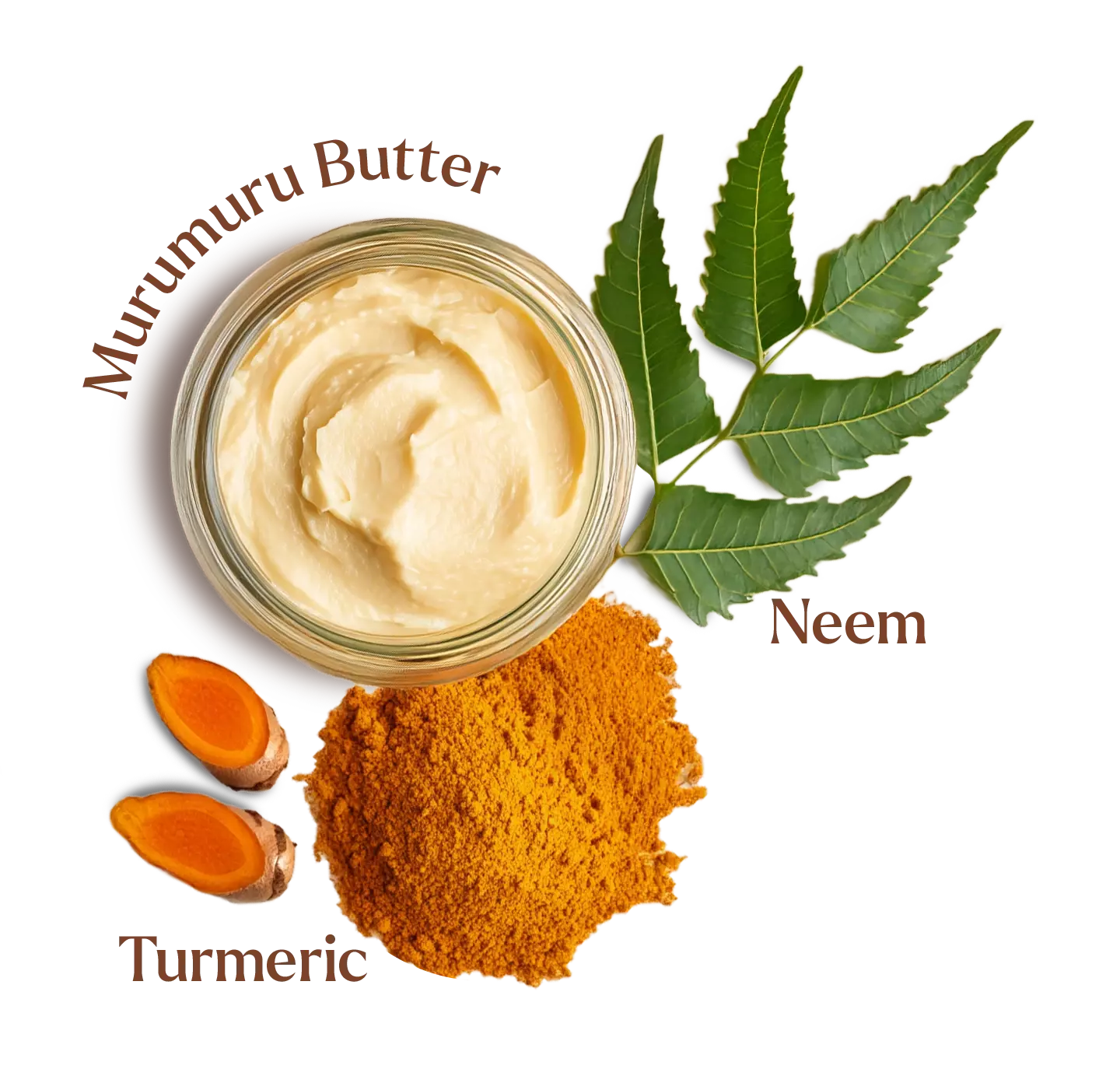 Cerabuild Ingredients - Murumuru Butter, Neem & Turmeric