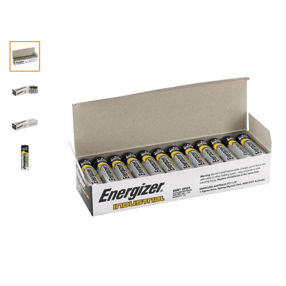 A pack of 24 Energizer batteries from Hollyhock Batteries Plus-Battery Specialist