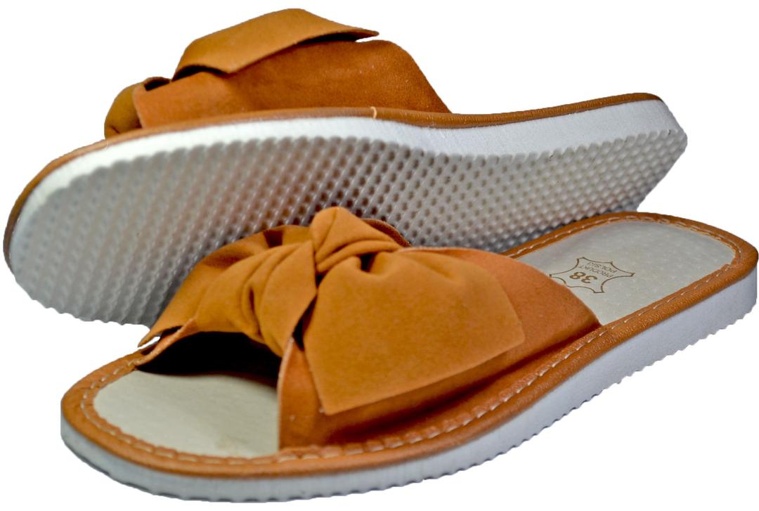 Ophelia - Women house Slippers - Reindeer Leather