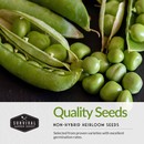 Quality non-hybrid heirloom seeds with excellent germination rates