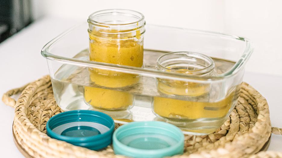 Breastmilk Storage Jar Set Mason Bottle