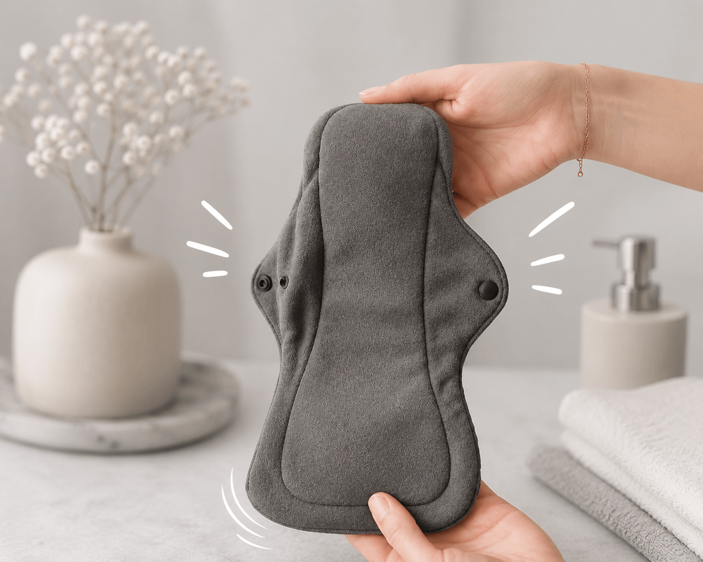pads menstruels pour flux très abondants
