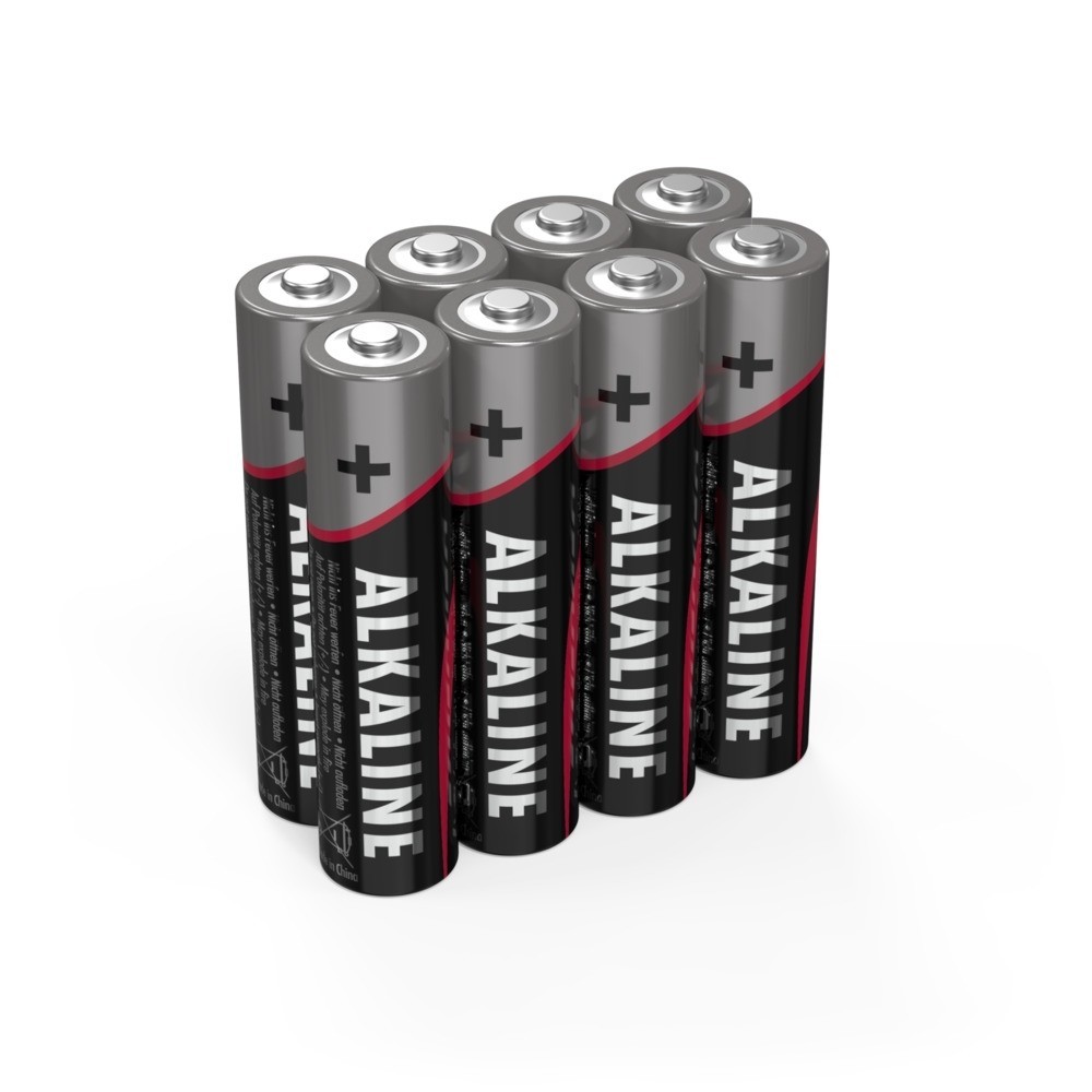Alkaline Battery AAA Cell, 8 pk - shrink-wrapped