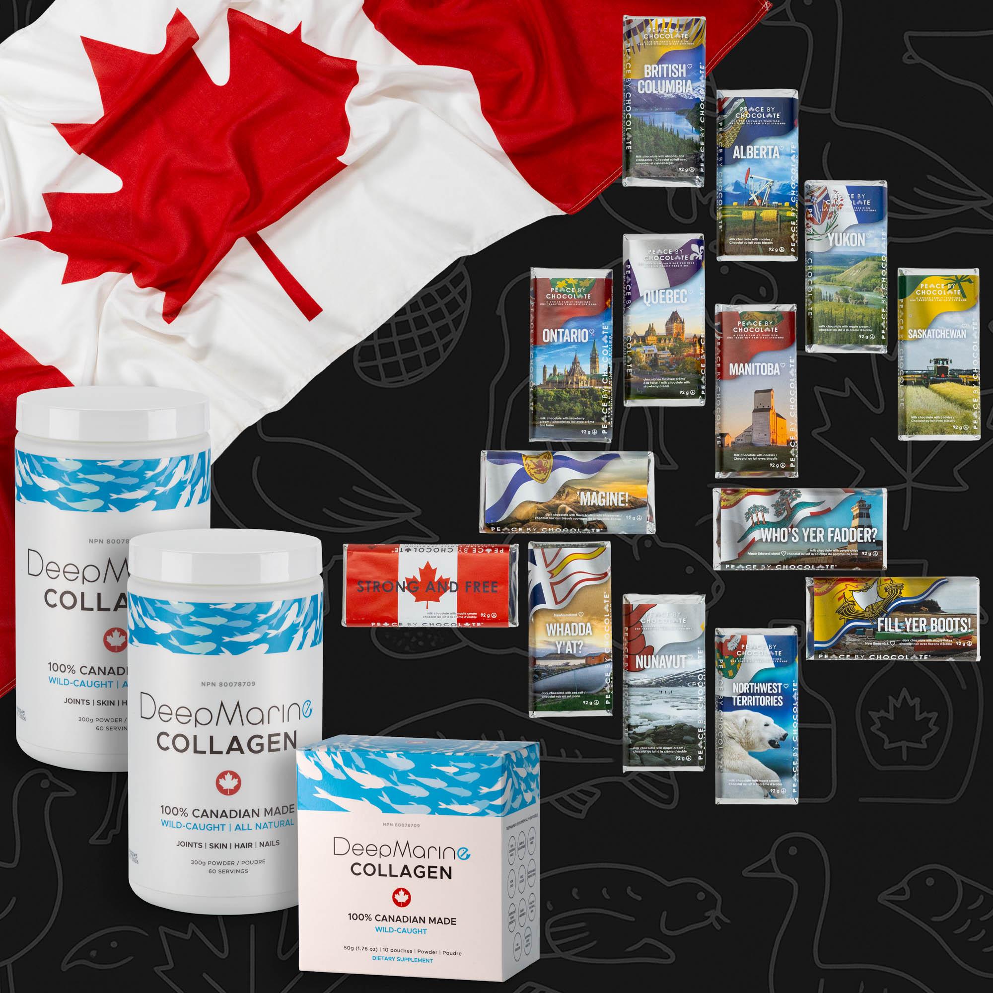 DeepMarine Collagen Canadian Gift Packs