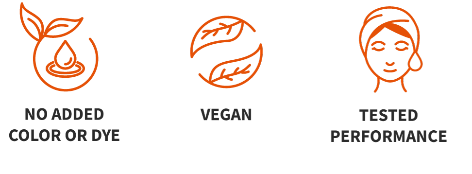 Not Tested on Animals, Vegan, 30-Day Money Back Guarantee badges 2