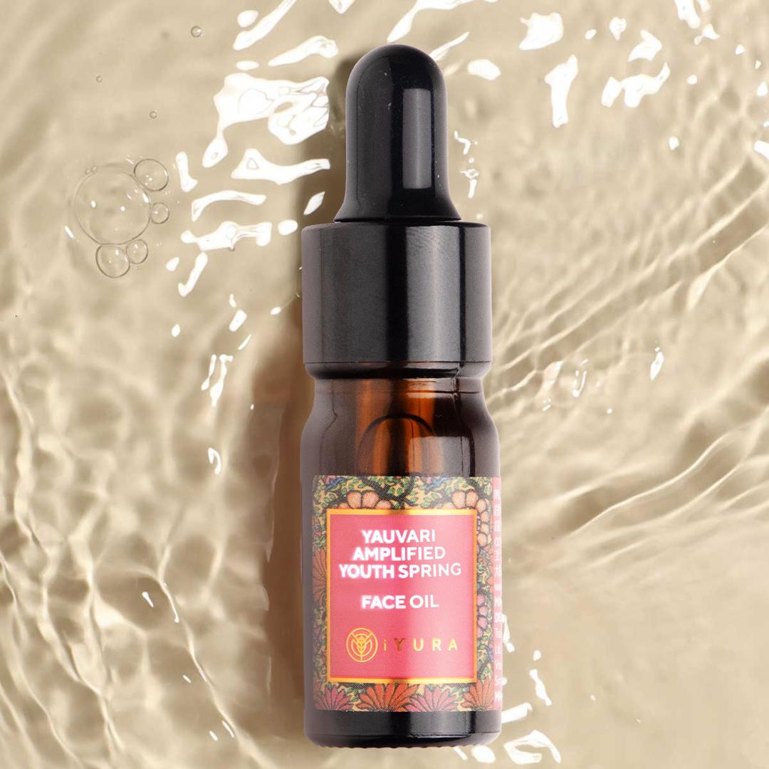 A bottle of Yauvari amplified youth spring.
