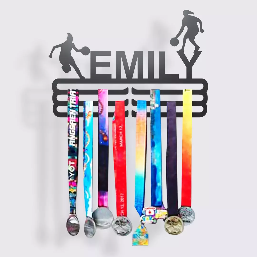 Basketball Medal Hanger