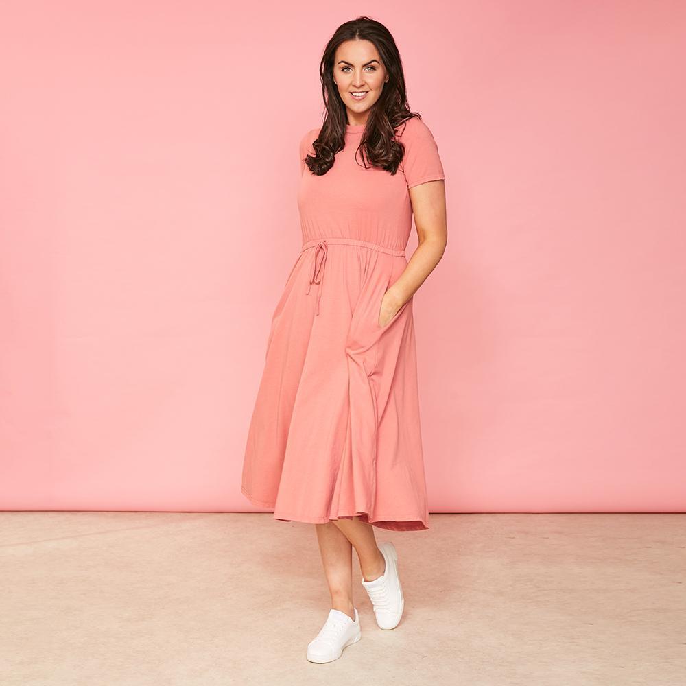 Piper Dress (Dusty Rose)