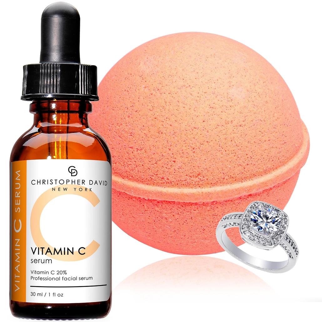 vitamin c spa gift set