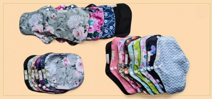 pads menstruels lavables La Bande à Anna