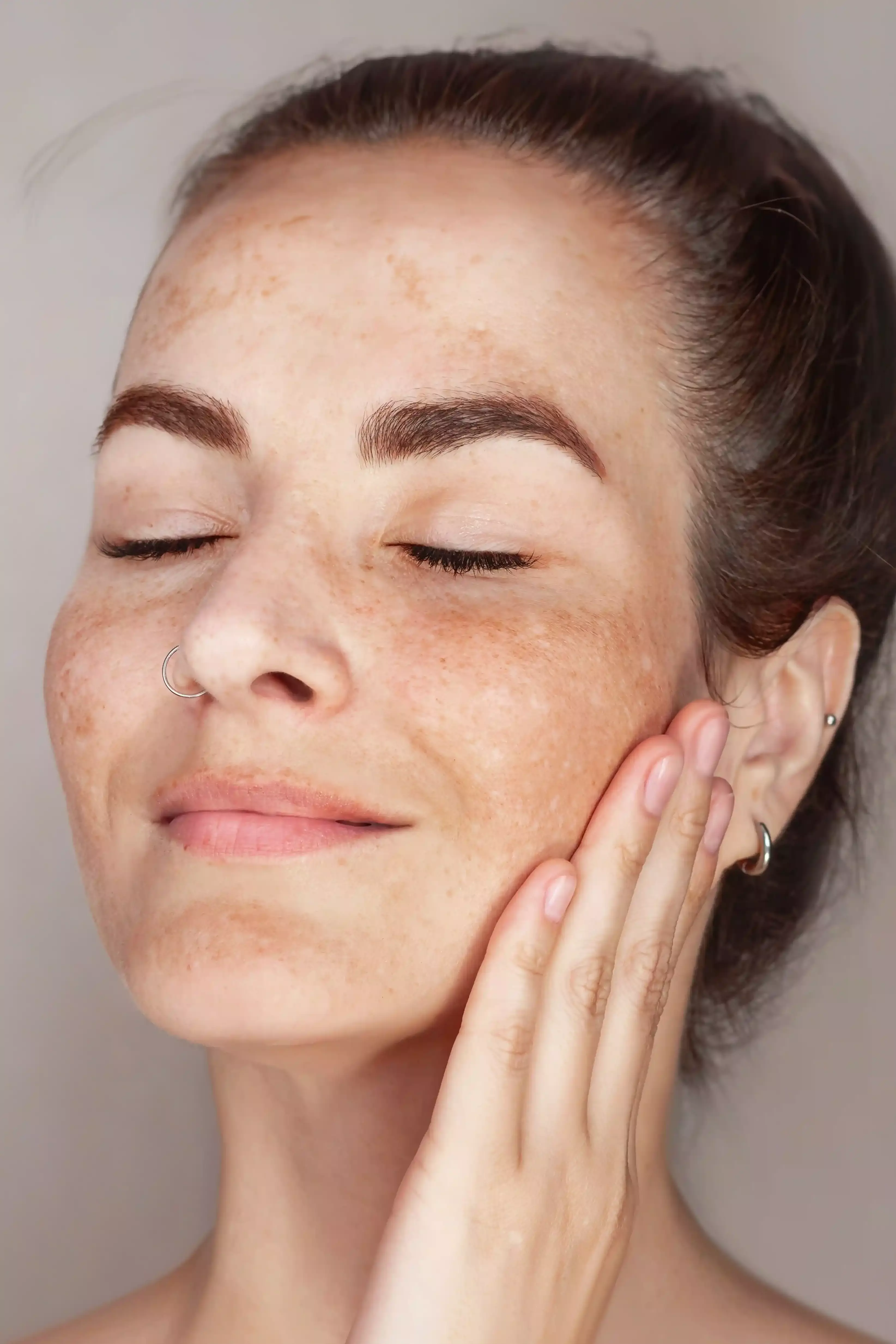 Womens brighter and more moizturized skin