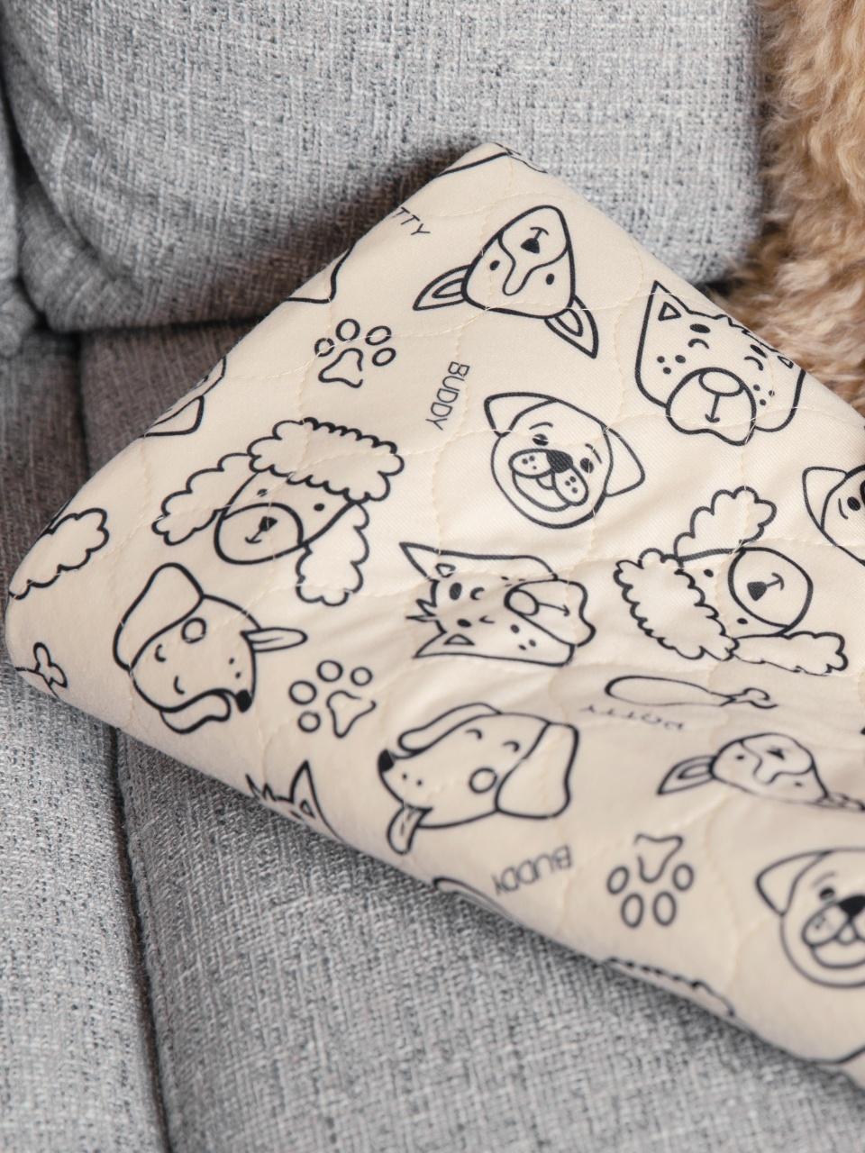 A Potty Buddy doggy doodle pad