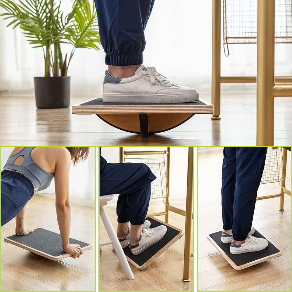 Best standing desk online wobble board