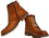 Spyro - Mens ankle length chukka boots - Reindeer Leather