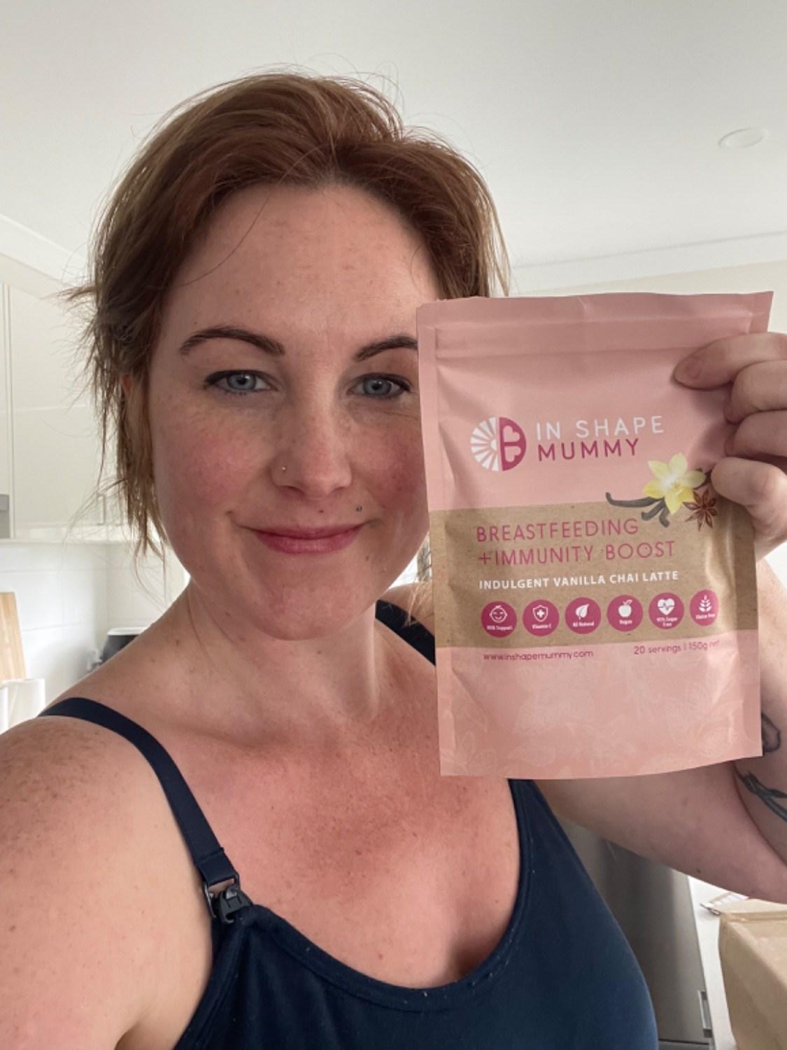 Breastfeeding Boost Chai Latte In Shape Mummy