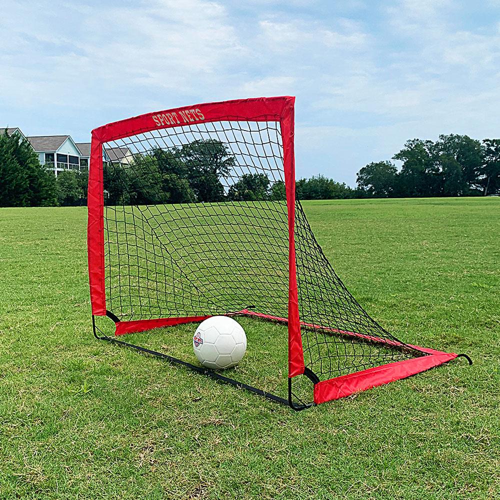 Sport Squad Portable Pop-Up Soccer Goal Net Set - 2pk