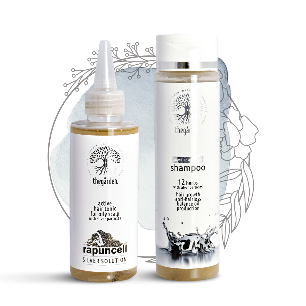 SILVER Basic Duo-tonikum a šampón pre aktiváciu korienkov a vyčistenie vlasovej pokožky