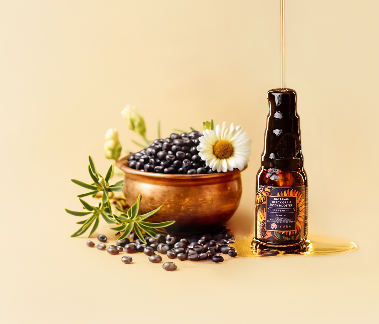 Balaayah Serenity Body oil with Ingredients 2